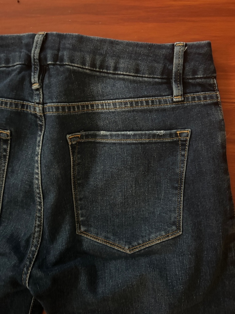 Frame Denim Dark Wash Cropped Ankle Jeans - Picture 5 of 5